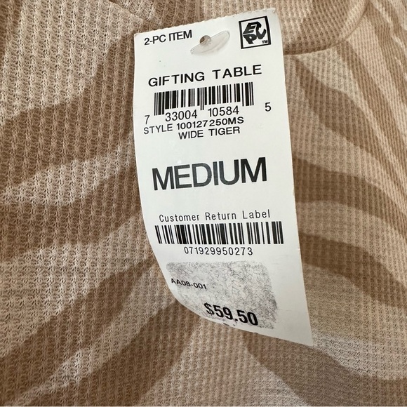 Jenni Intimates Tiger Print Sleep Shirt - Picture 8 of 10